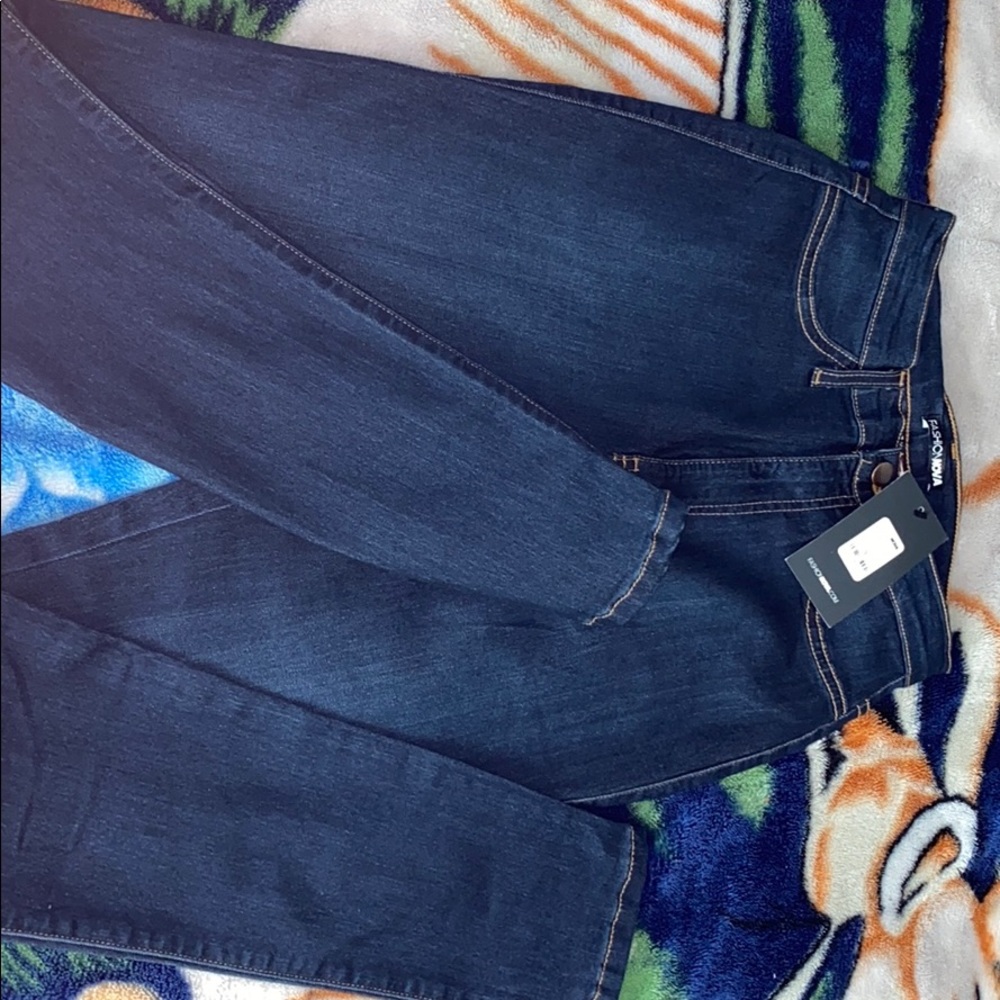 Size 9 high rise fashion nova jeans.